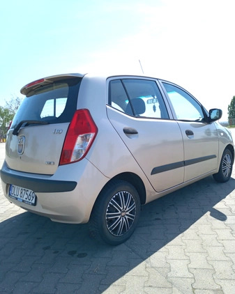 Hyundai i10 cena 5900 przebieg: 213000, rok produkcji 2009 z Lubin małe 92